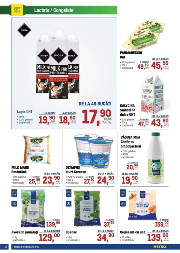 Cataloage Catalog produse alimentare de la METRO (Nr. 24) - 27-11-2025 - 10-12-2025.