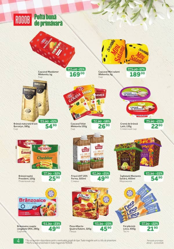 Cataloage Rogob: Bun venit, primavara! - 26-02-2026 - 11-03-2026.