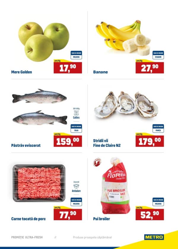 Cataloage Produse proaspete METRO (Nr. 44) - 30-10-2025 - 05-11-2025.