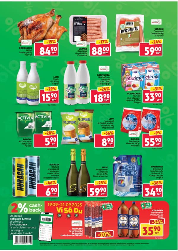 Cataloage Linella: Oferta săptămânii Nr.38 - 18-09-2025 - 24-09-2025.