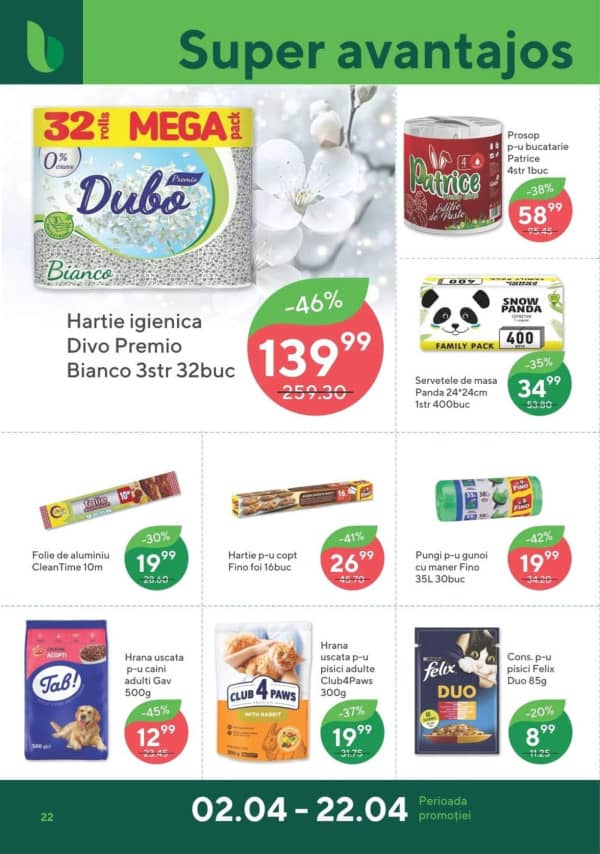 Cataloage Bonus: Reduceri Pascale - 02-04-2026 - 22-04-2026.