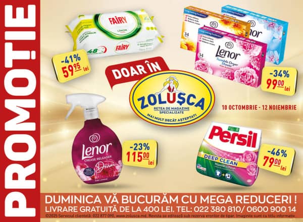 Cataloage Zolușca: Reduceri de toamnă - 10-10-2025 - 12-11-2025.