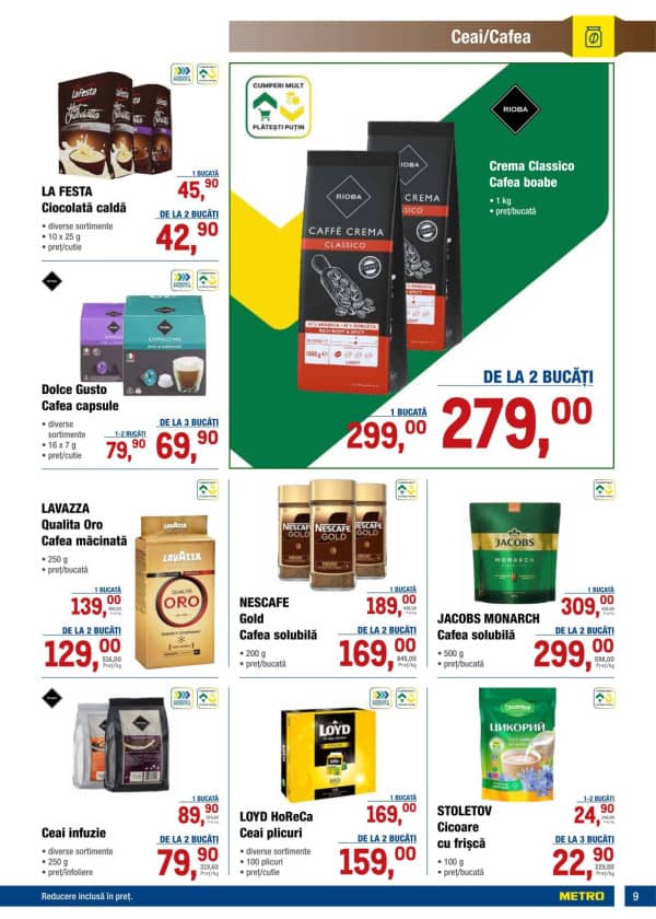 Cataloage Catalog produse alimentare de la METRO (Nr. 6) - 19-03-2026 - 01-04-2026.