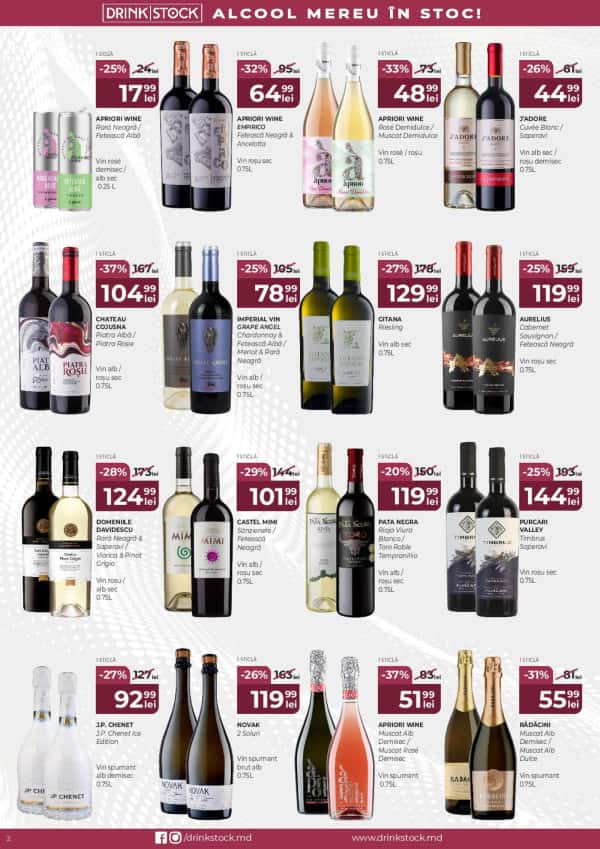 Cataloage Drink Stock: Promoțiile lunii octombrie - 02-10-2024 - 31-10-2024.