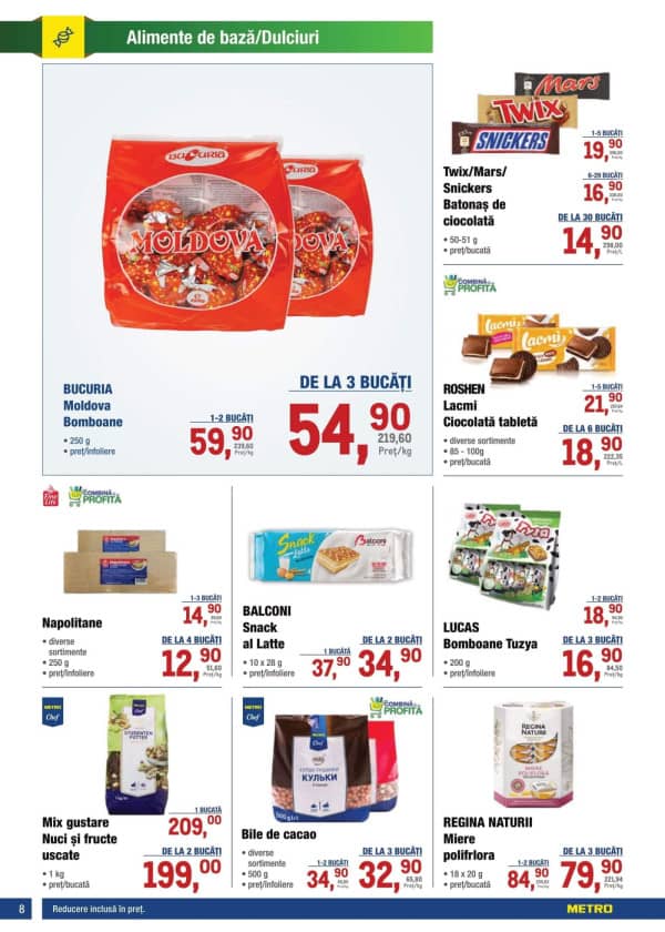 Cataloage Catalog produse alimentare de la METRO (Nr. 1) - 09-01-2026 - 21-01-2026.