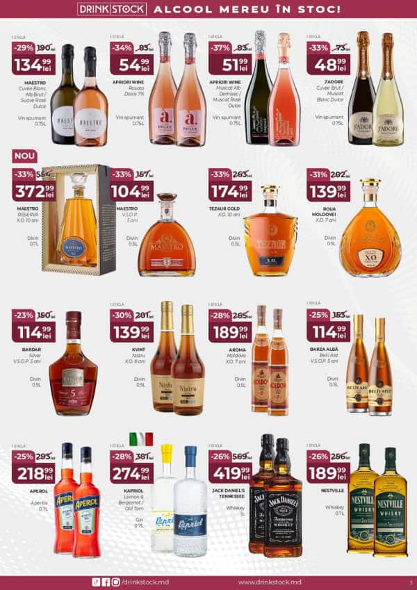 Cataloage Drink Stock: Promoțiile lunii septembrie - 01-09-2024 - 30-09-2024.