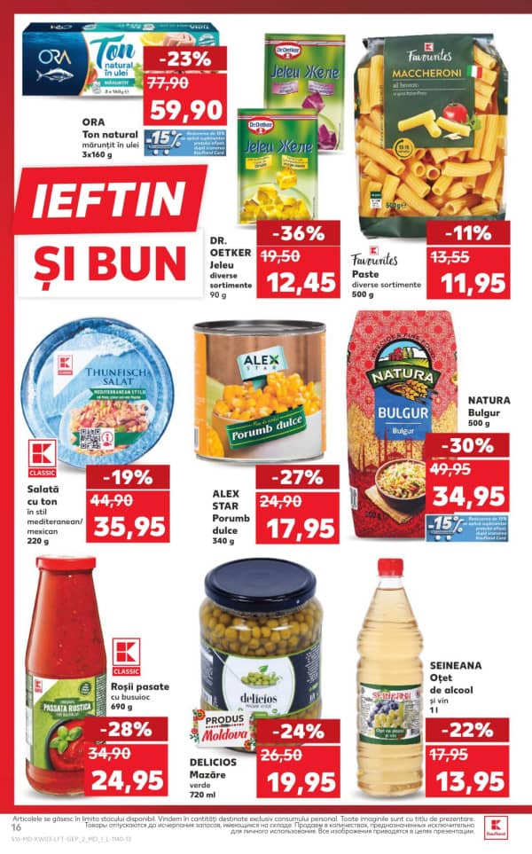 Cataloage Kaufland: Descoperă ofertele din perioada 15.01 - 21.01 - 15-01-2026 - 21-01-2026.