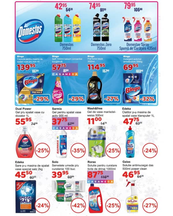 Cataloage Casa Curată: Reduceri de sărbători - 17-12-2025 - 13-01-2026.