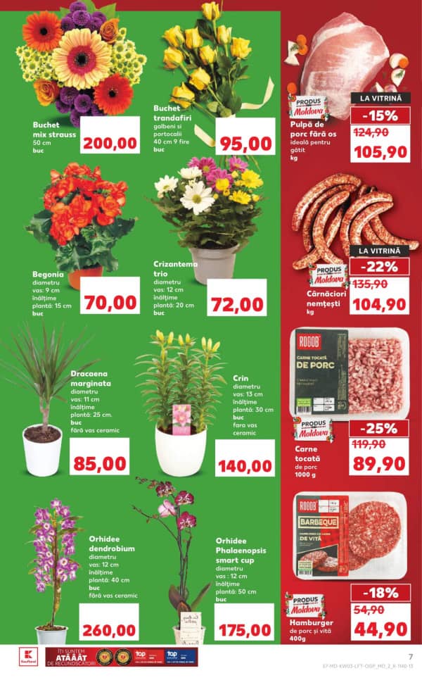 Каталоги Kaufland: откройте для себя предложения недели 15.01 - 21.01 - 15-01-2026 - 21-01-2026.