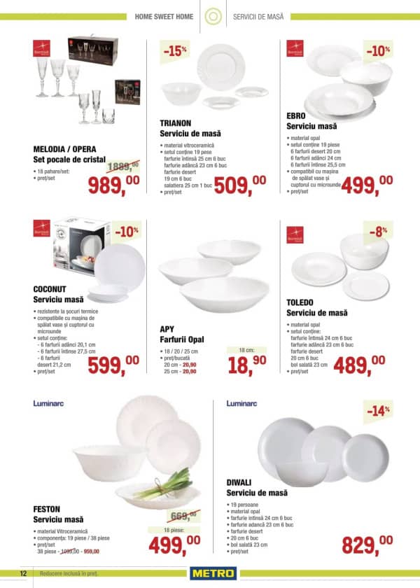 Cataloage METRO: Catalog Special Produse pentru casă (NR. 18) - 18-09-2025 - 15-10-2025.