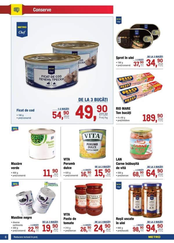 Cataloage Catalog produse alimentare de la METRO (Nr. 22) - 30-10-2025 - 12-11-2025.