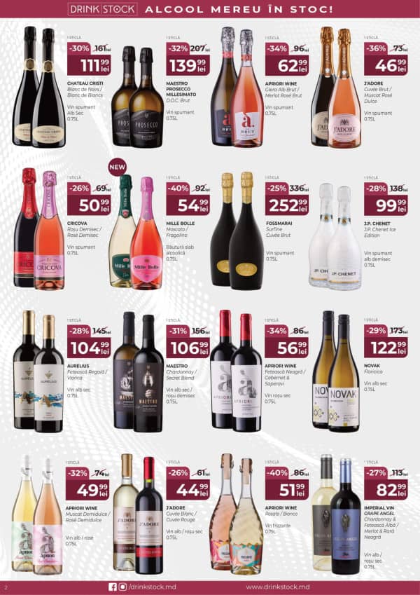 Cataloage Drink Stock: Promoțiile lunii iulie - 01-07-2025 - 31-07-2025.