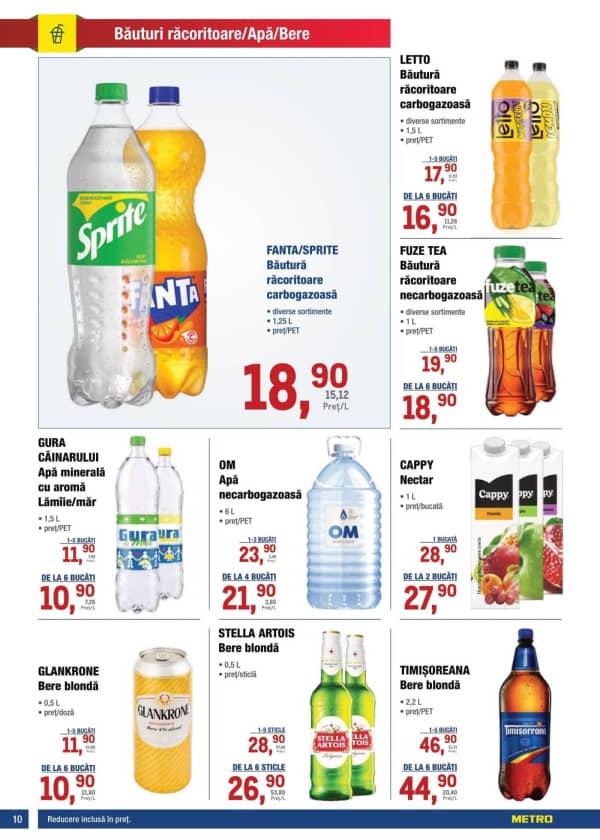 Cataloage Catalog produse alimentare de la METRO (Nr. 19) - 18-09-2025 - 01-10-2025.