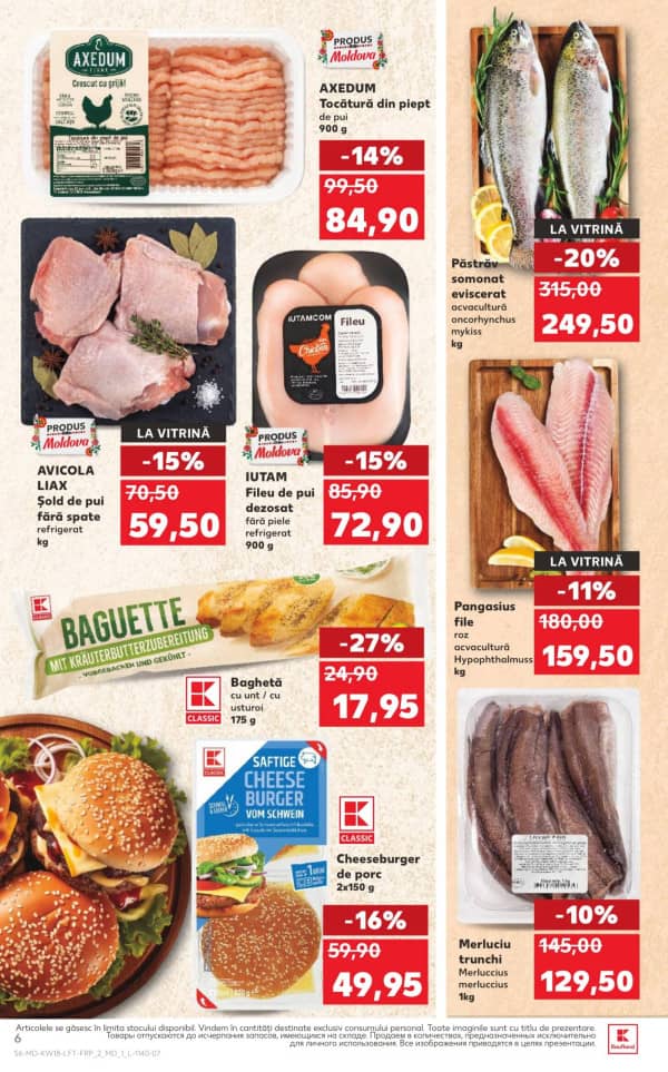 Каталоги Kaufland: откройте для себя предложения недели 30 - 6.05 - 30-04-2026 - 06-05-2026.