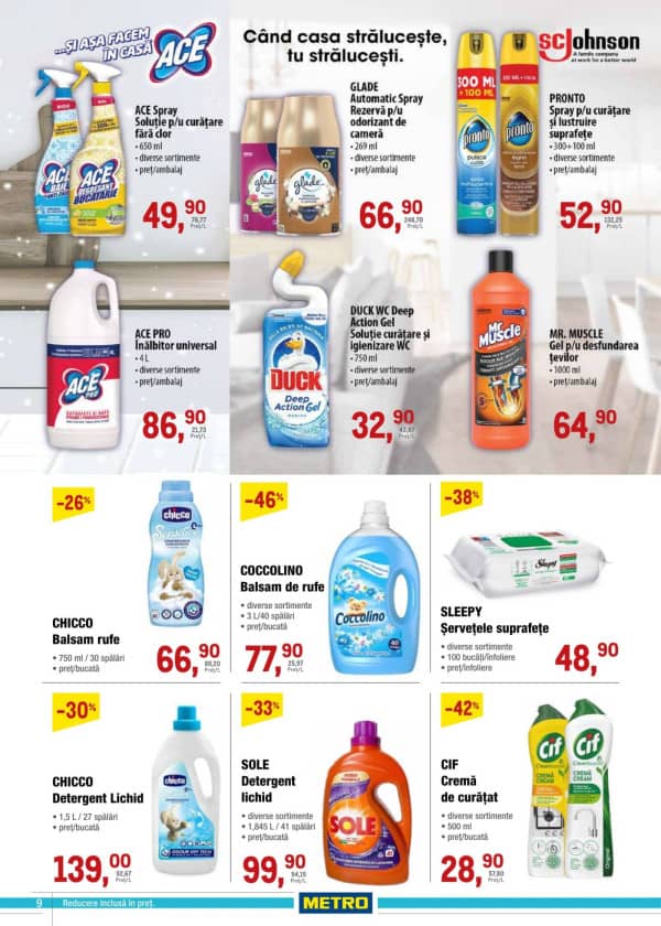 Cataloage METRO: Catalog Special Curățenie (NR. 6) - 19-03-2026 - 15-04-2026.