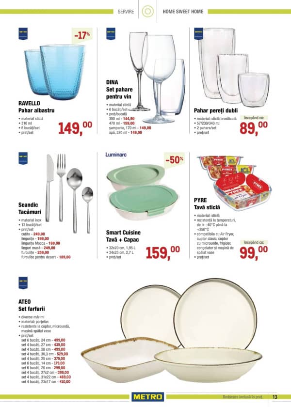 Cataloage METRO: Catalog Special Produse pentru casă (NR. 18) - 18-09-2025 - 15-10-2025.
