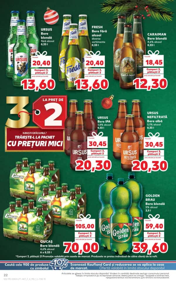 Cataloage Kaufland: Descoperă ofertele din perioada 19.12 - 25.12 - 19-12-2024 - 25-12-2024.