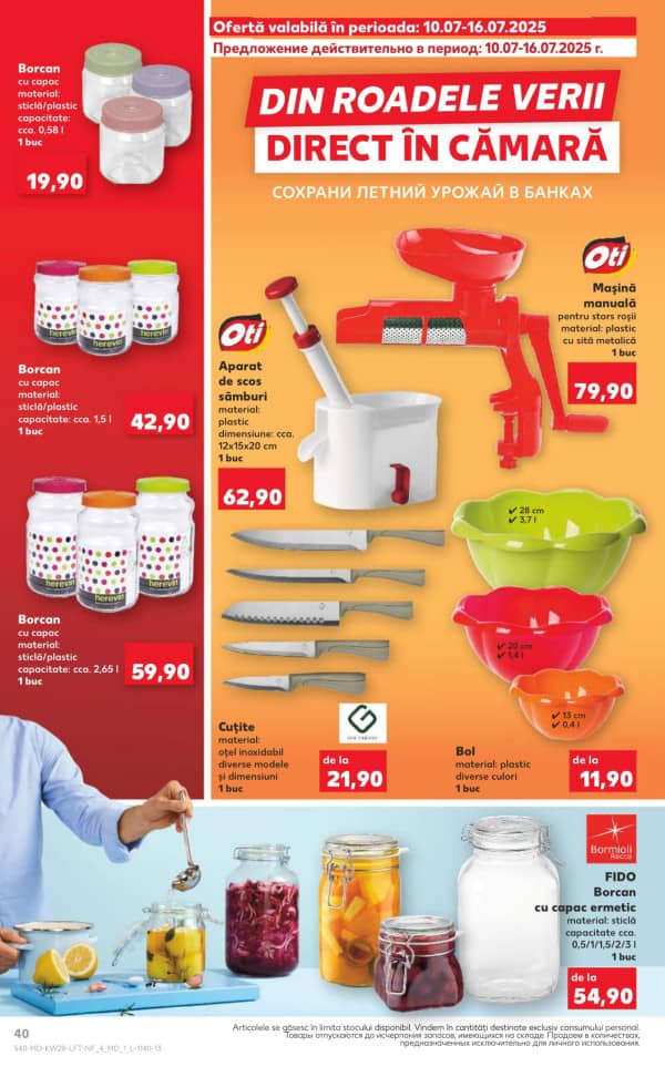 Cataloage Kaufland: Descoperă ofertele din perioada 10.07 - 16.07 - 10-07-2025 - 16-07-2025.