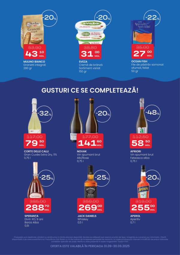 Cataloage Ocean Fish: Oferta lunii septembrie - 01-09-2025 - 30-09-2025.