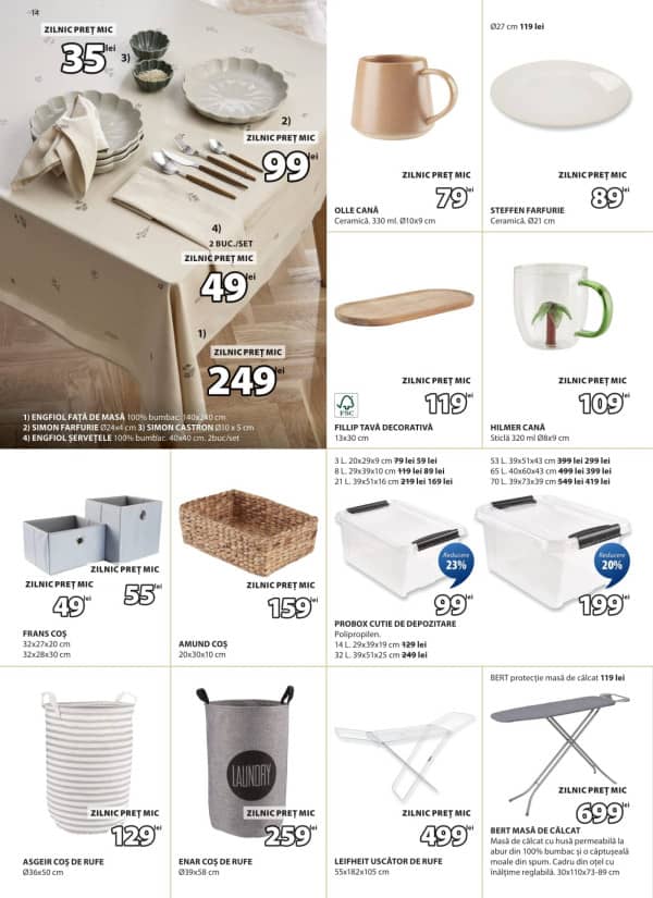 Cataloage JYSK: Reducerile lunii august - 31-07-2025 - 27-08-2025.