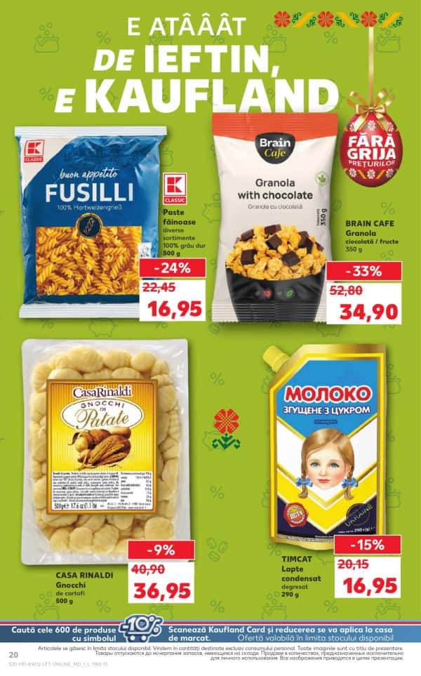 Cataloage Kaufland: Descoperă ofertele din perioada 20.03 - 26.03 - 20-03-2025 - 26-03-2025.