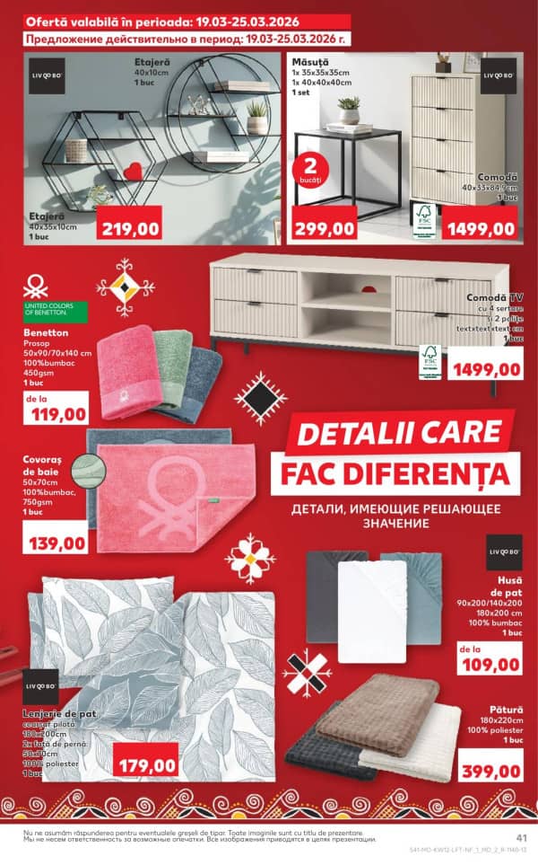 Cataloage Kaufland: Descoperă ofertele din perioada 19 - 25.03 - 19-03-2026 - 25-03-2026.