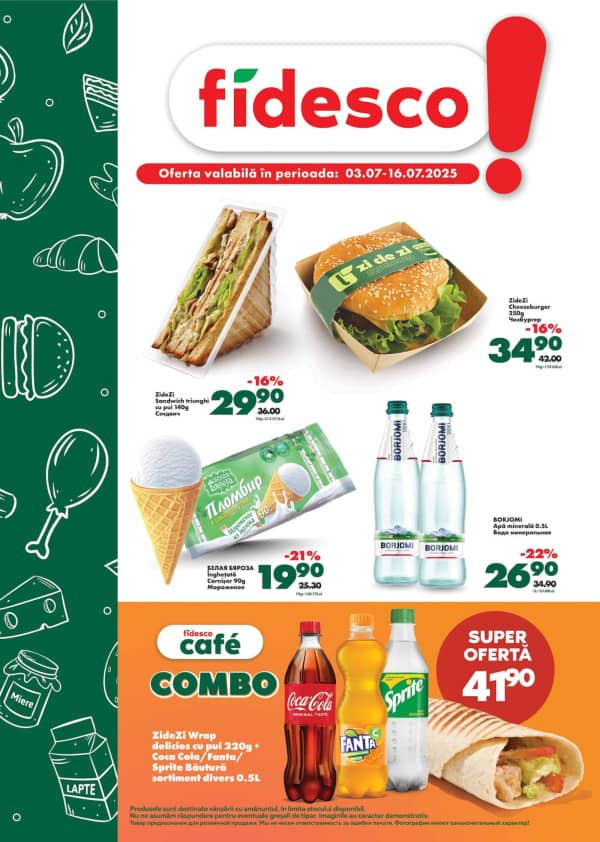 Cataloage Fidesco: Bun venit, iulie! - 03-07-2025 - 16-07-2025.