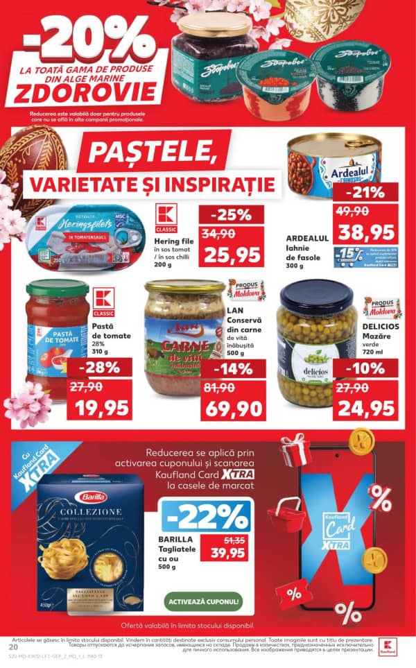 Cataloage Kaufland: Descoperă ofertele din perioada 19 - 25.03 - 19-03-2026 - 25-03-2026.