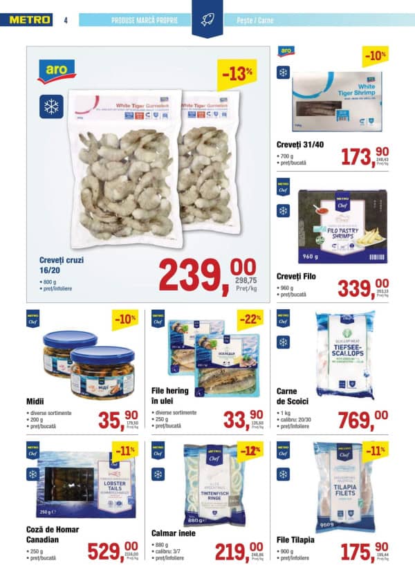 Cataloage METRO: Produse marcă proprie (NR. 17) - 04-09-2025 - 17-09-2025.