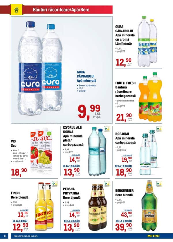 Cataloage Catalog produse alimentare de la METRO (Nr. 7) - 02-04-2026 - 15-04-2026.