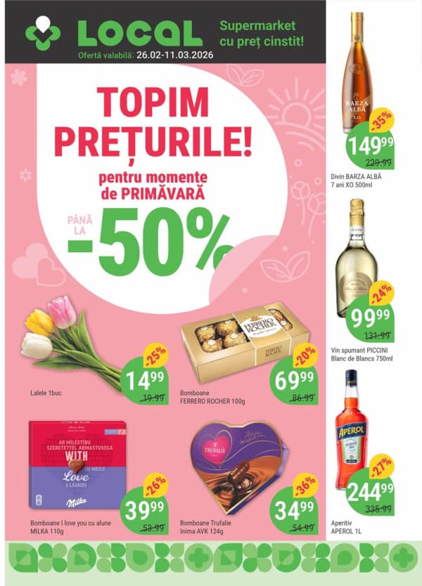 Cataloage Local Discounter: Ofertă specială - 26-02-2026 - 11-03-2026.