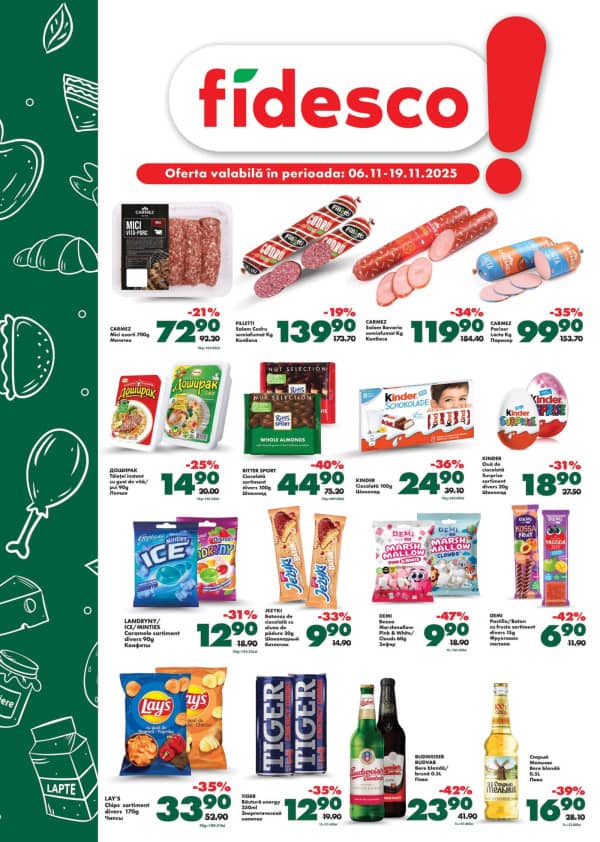 Cataloage Fidesco: Oferta lunii noiembrie - 06-11-2025 - 19-11-2025.
