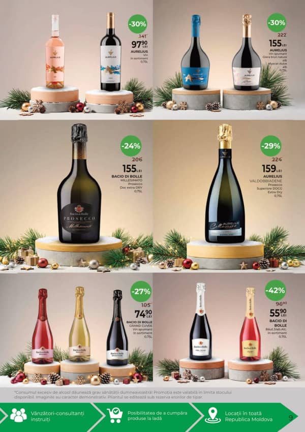 Cataloage Alcomarket: La mulți ani! - 18-12-2025 - 04-01-2026.