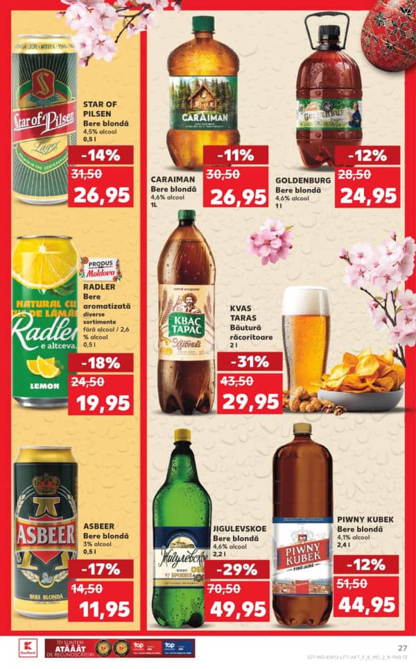 Каталоги Kaufland: откройте для себя предложения недели 19 - 25.03 - 19-03-2026 - 25-03-2026.