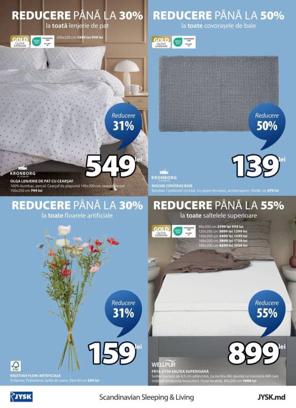 Cataloage JYSK: Oferta săptămânii - 16-10-2025 - 22-10-2025.