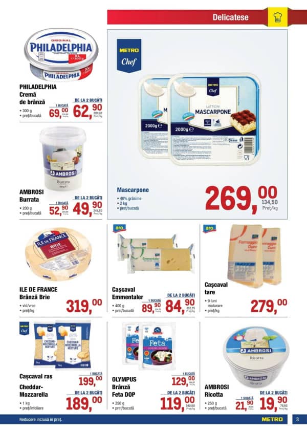 Cataloage Catalog produse alimentare de la METRO (Nr. 21) - 16-10-2025 - 29-10-2025.