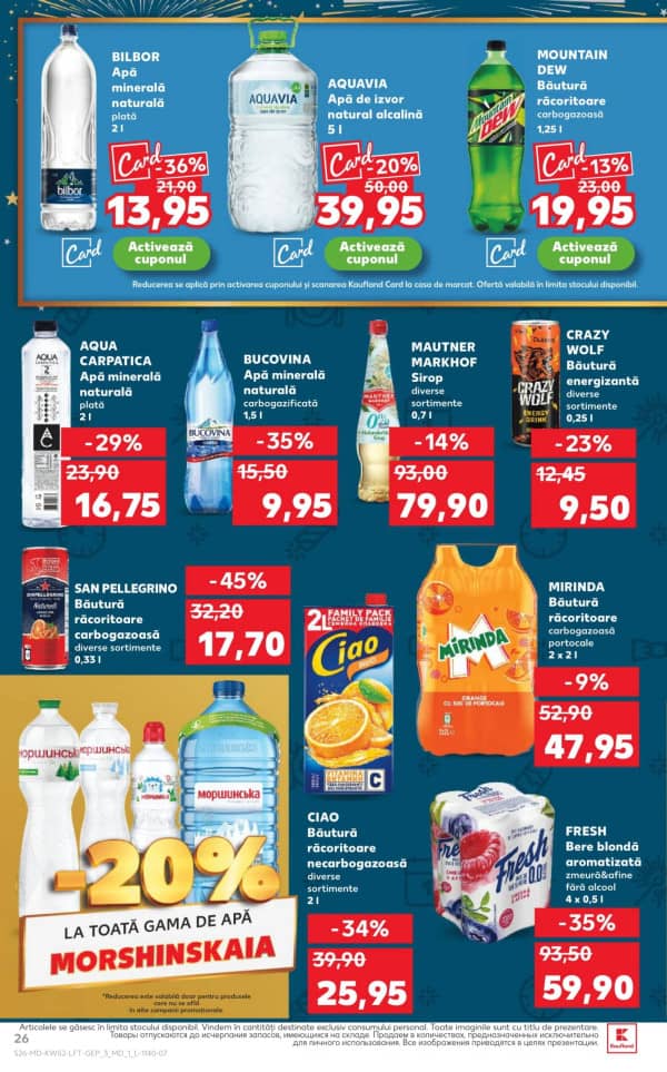 Cataloage Kaufland: Descoperă ofertele din perioada 25.12 - 31.12 - 25-12-2025 - 31-12-2025.