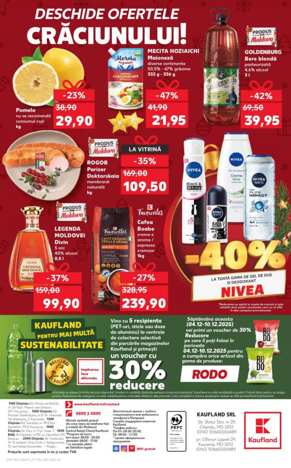 Cataloage Kaufland: Descoperă ofertele din perioada 4.12 - 10.12 - 04-12-2025 - 10-12-2025.