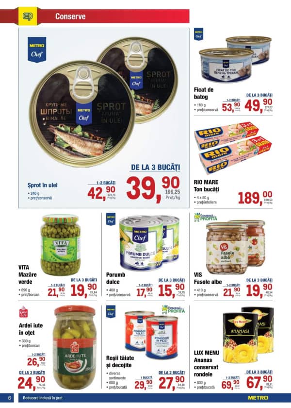 Cataloage Catalog produse alimentare de la METRO (Nr. 25) - 11-12-2025 - 24-12-2025.