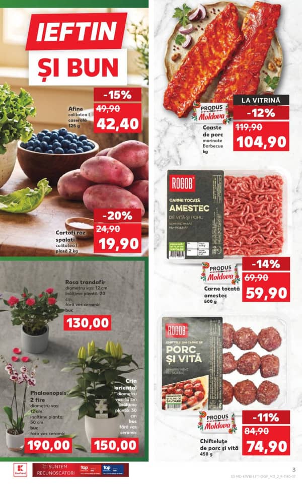 Каталоги Kaufland: откройте для себя предложения недели 30 - 6.05 - 30-04-2026 - 06-05-2026.