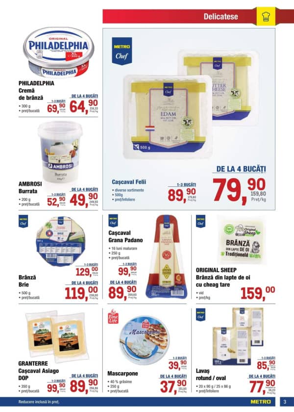 Cataloage Catalog produse alimentare de la METRO (Nr. 23) - 13-11-2025 - 26-11-2025.