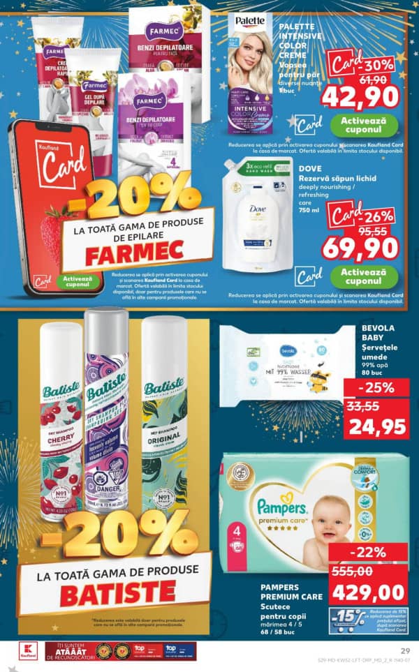 Каталоги Kaufland: откройте для себя предложения недели 25.12 - 31.12 - 25-12-2025 - 31-12-2025.