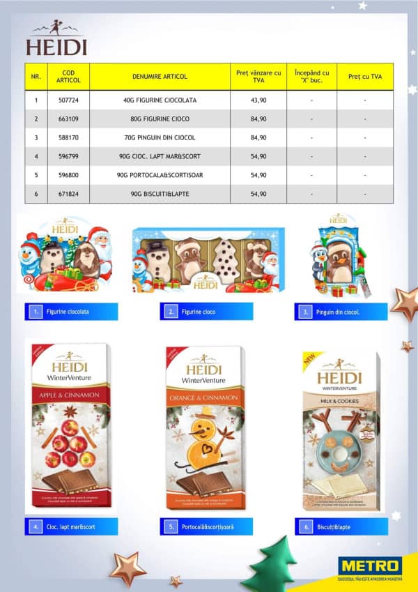 Cataloage METRO: Vine Crăciunul cu decorațiuni și bunătați - 13-11-2025 - 01-01-2026.