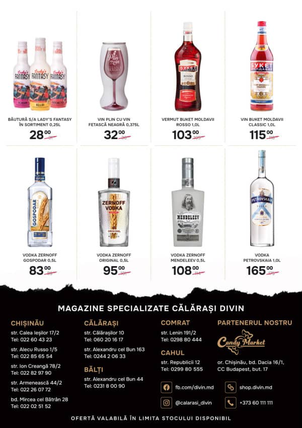 Каталоги Călărași Divin: Буклет января - 09-01-2026 - 31-01-2026.