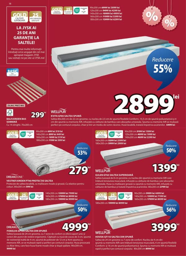 Cataloage JYSK: Oferta lunii iulie - 26-06-2025 - 30-07-2025.