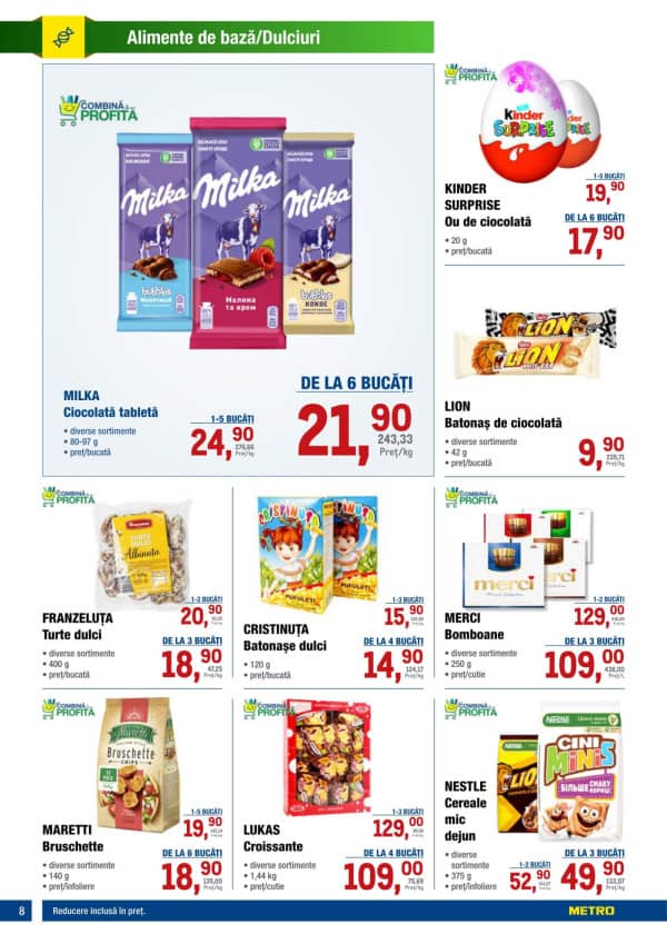 Cataloage Catalog produse alimentare de la METRO (Nr. 5) - 05-03-2026 - 18-03-2026.