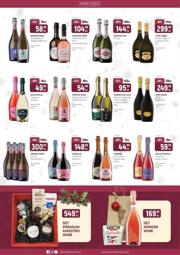 Cataloage Drink Stock: Reduceri de sărbători! - 15-12-2025 - 15-01-2026.
