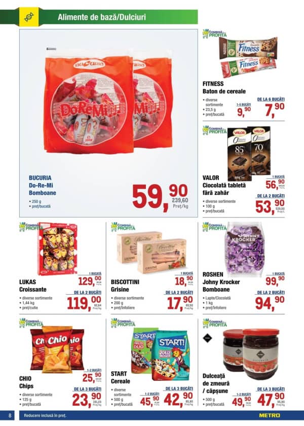 Cataloage Catalog produse alimentare de la METRO (Nr. 26) - 25-12-2025 - 08-01-2026.
