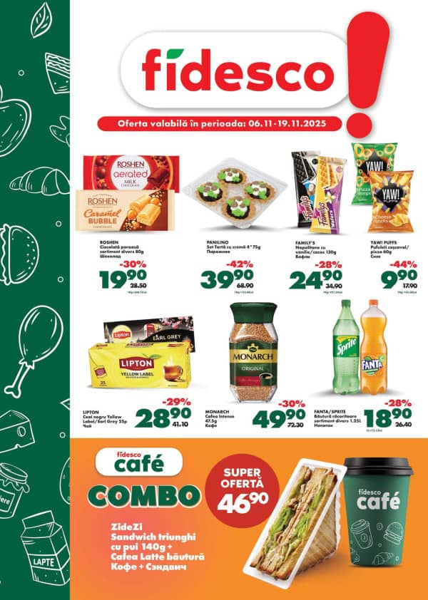Cataloage Fidesco: Oferta lunii noiembrie - 06-11-2025 - 19-11-2025.