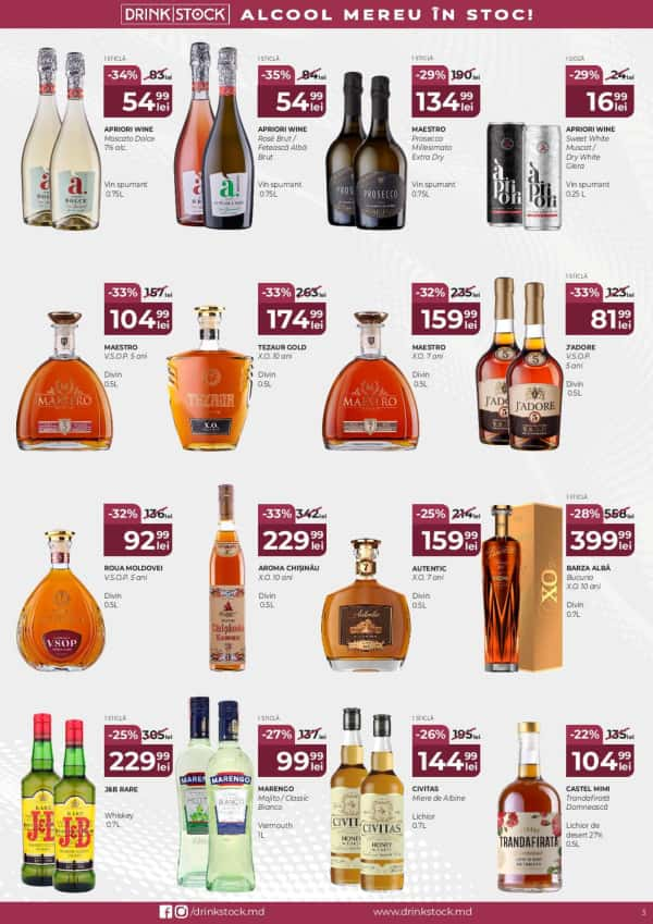 Cataloage Drink Stock: Promoțiile lunii octombrie - 02-10-2024 - 31-10-2024.